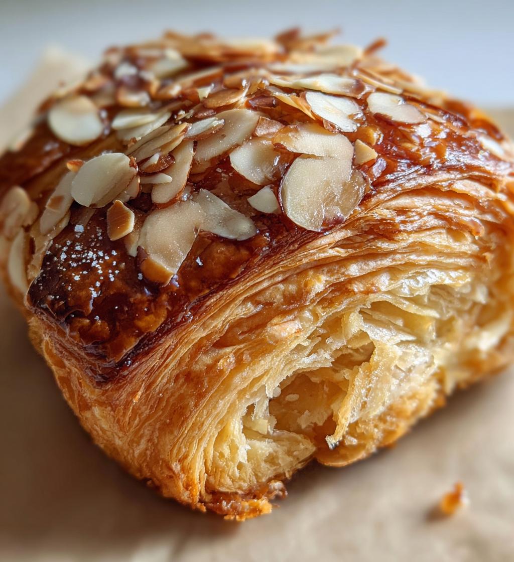 flaky sweet almond pastry