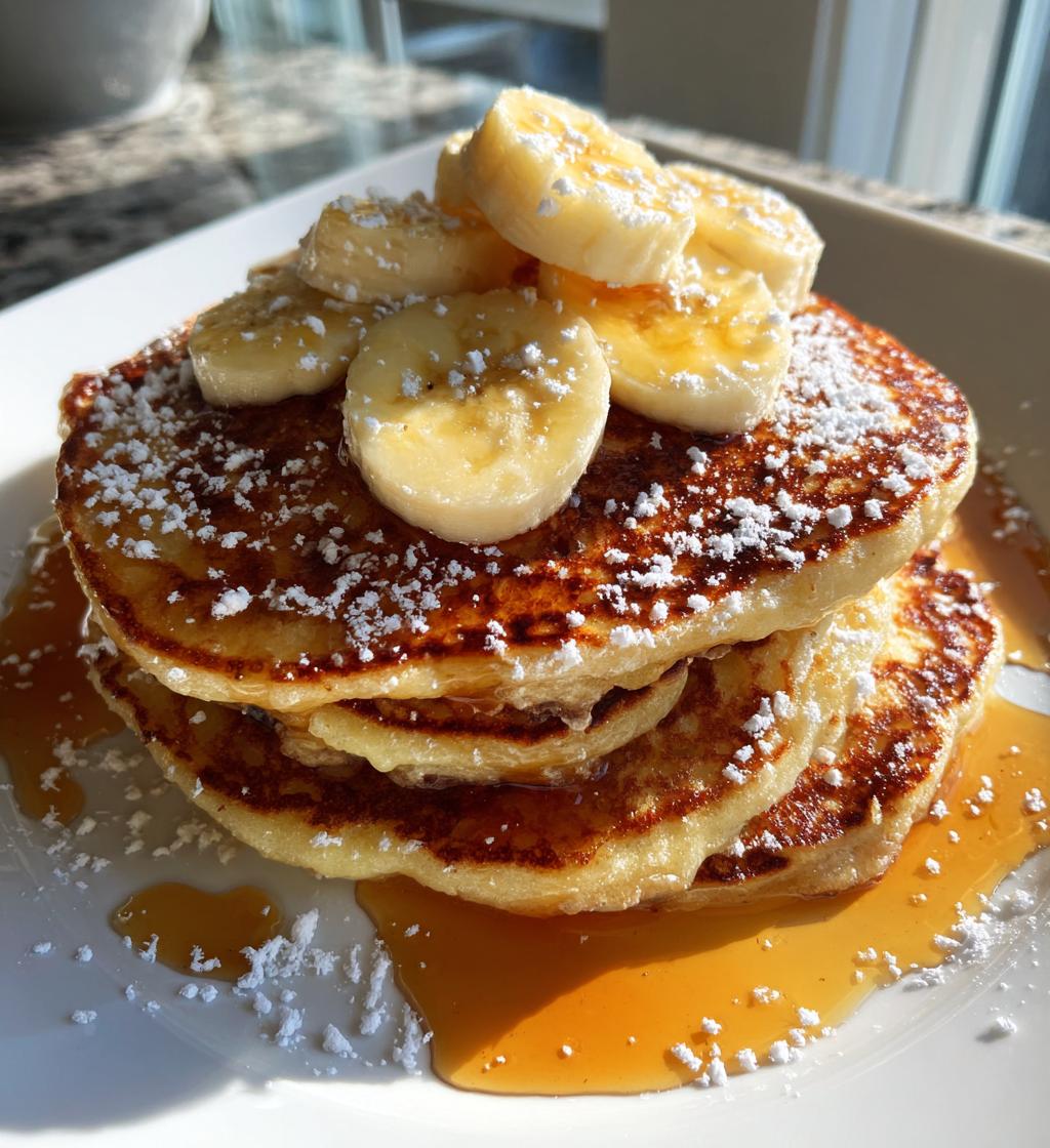 fluffy banana pancakes recipe