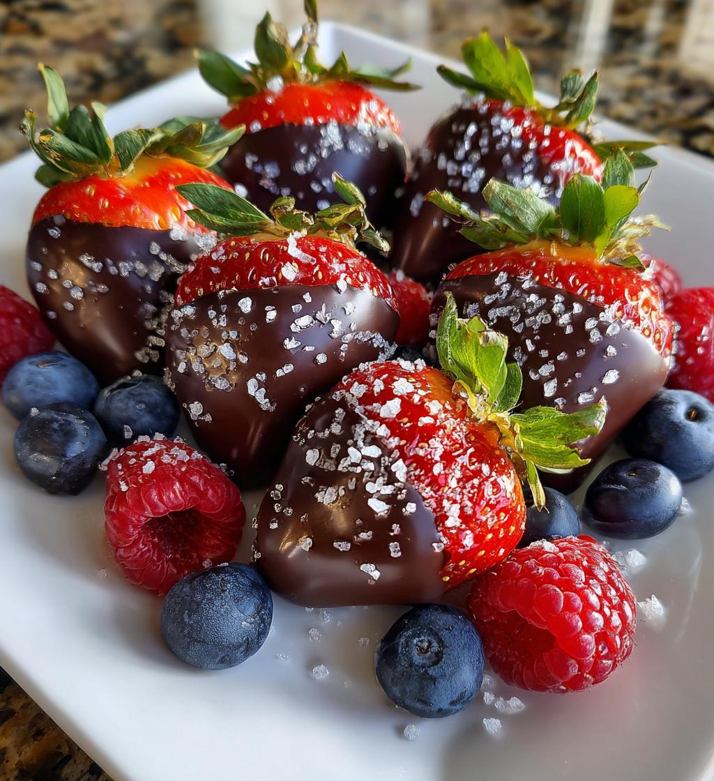 fresh berries with dark chocolate recipe