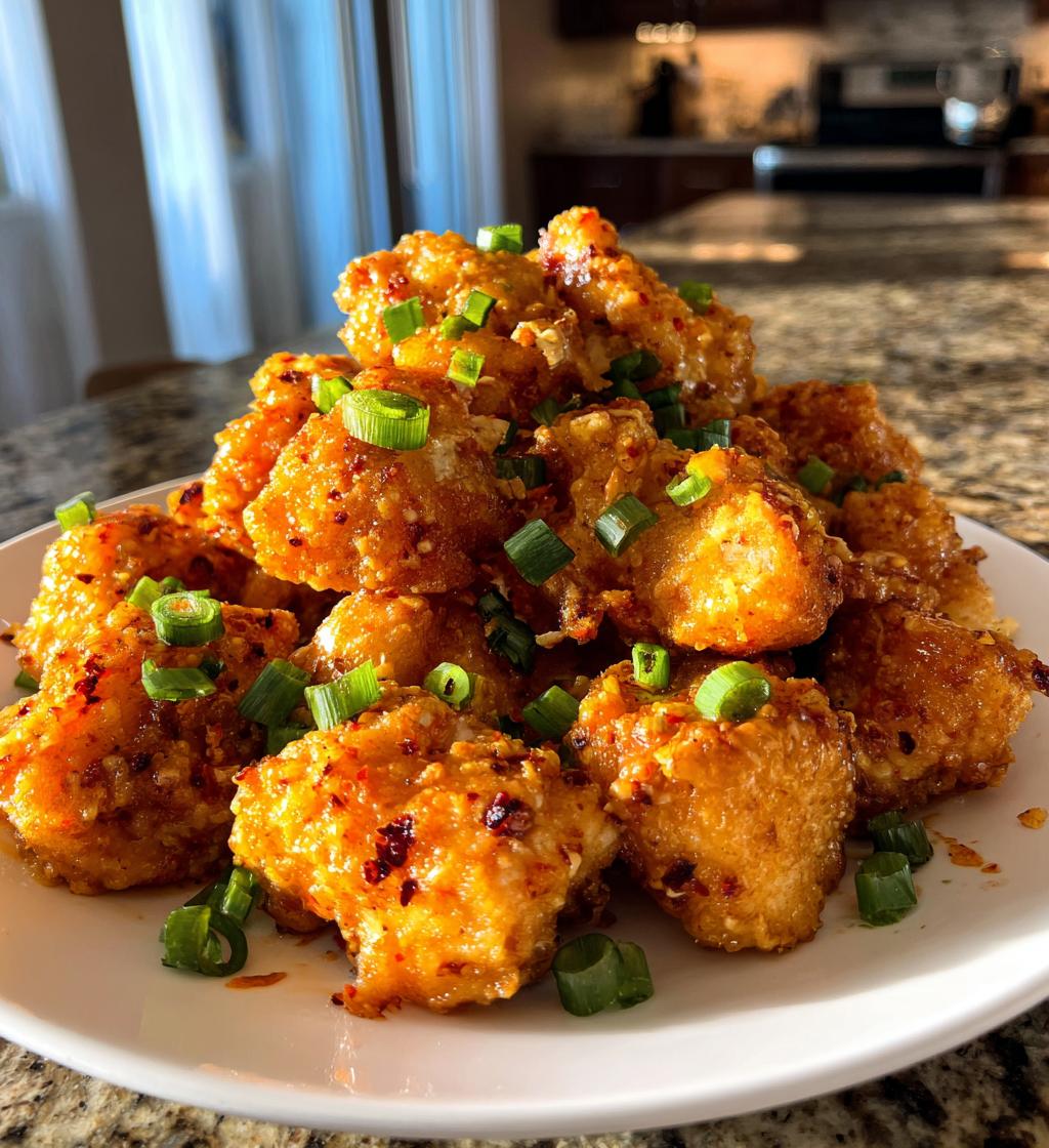 garlic buffalo chicken bites recipe