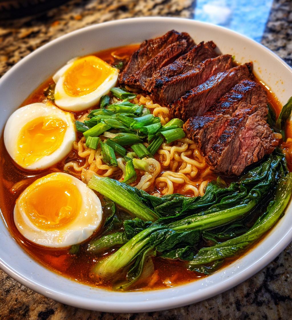 grilled beef korean ramen recipe - detail 1