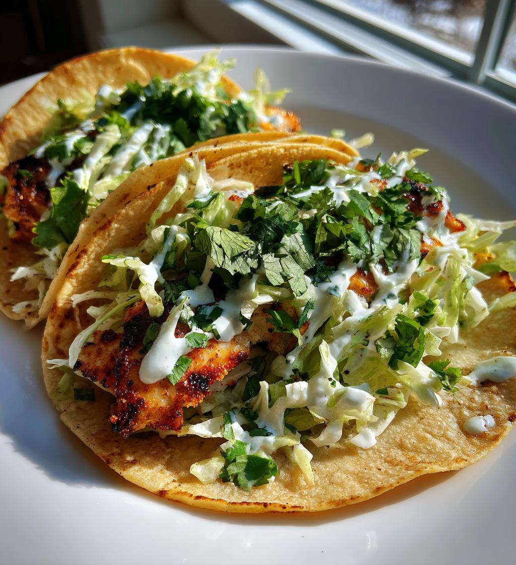 grilled fish tacos with cabbage slaw recipe - detail 1