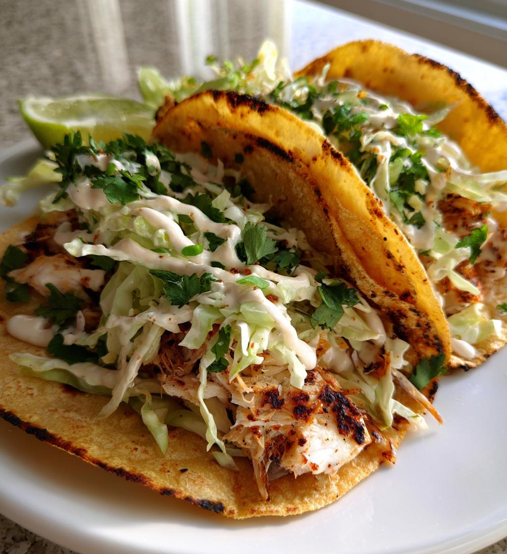 grilled fish tacos with cabbage slaw recipe