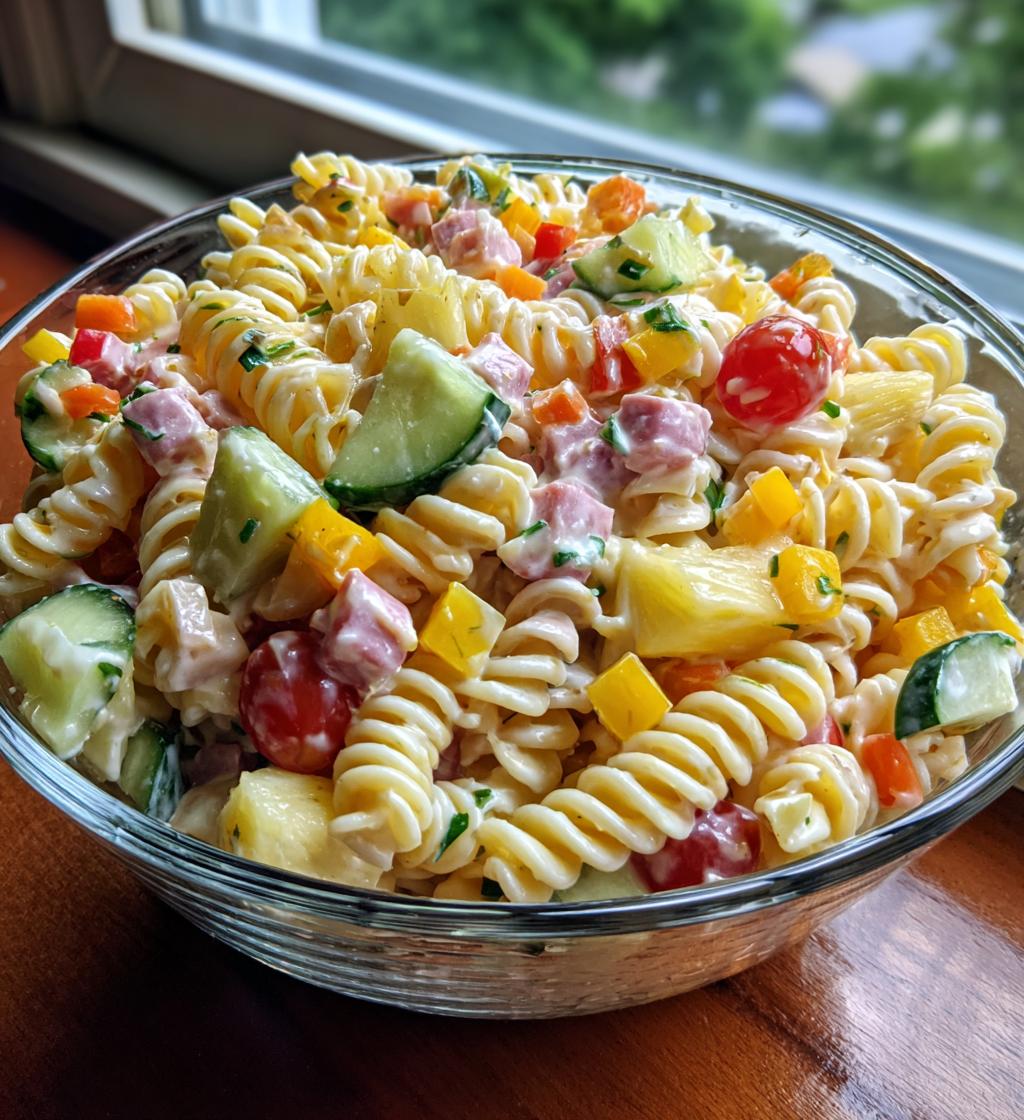 hawaiian pasta salad