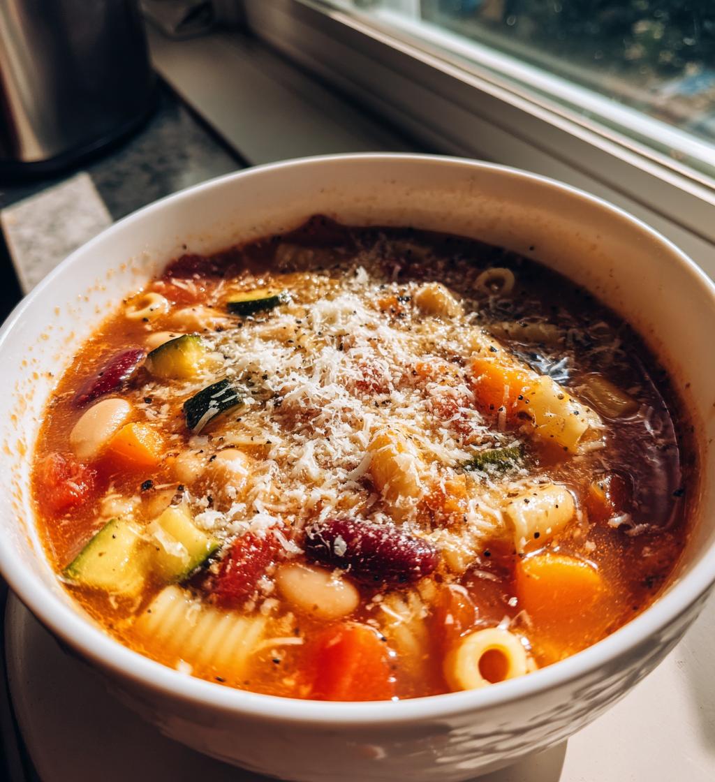 hearty minestrone soup recipe