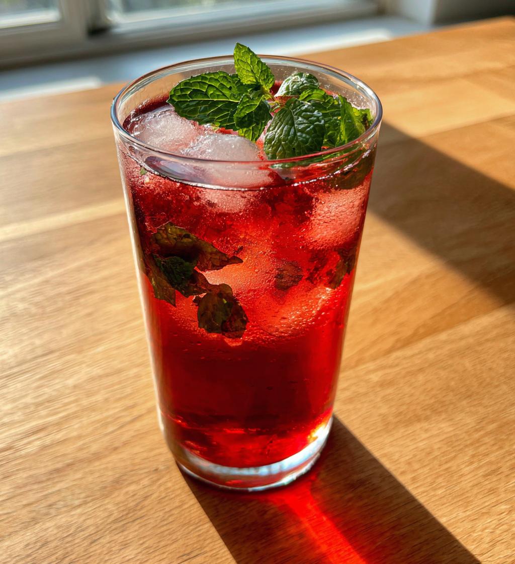 hibiscus iced tea recipe refreshing summer drink - detail 1