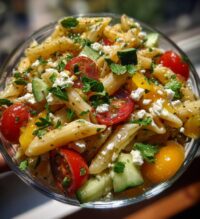 high protein pasta salad recipe