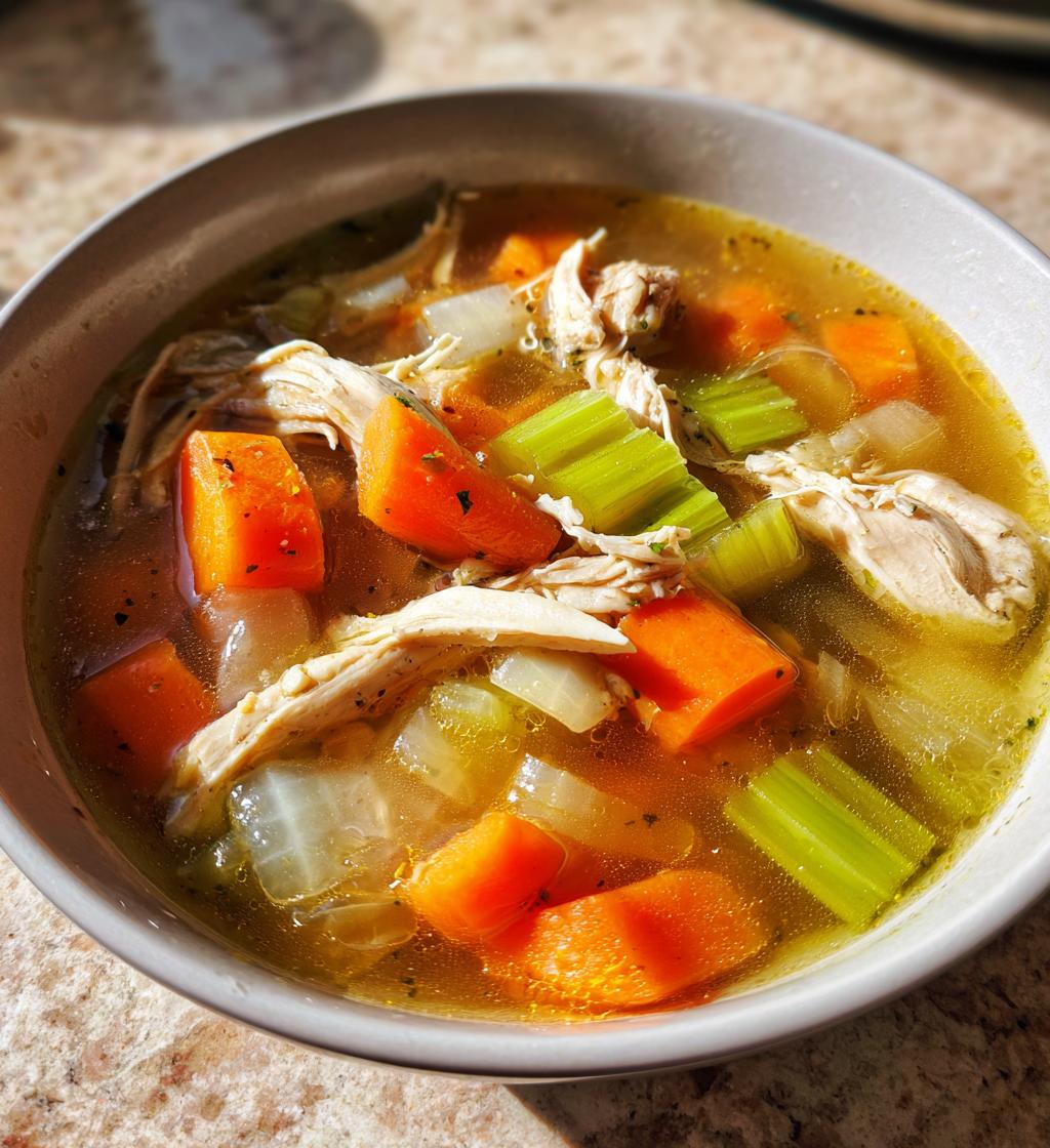 homemade chicken stock recipe - detail 1