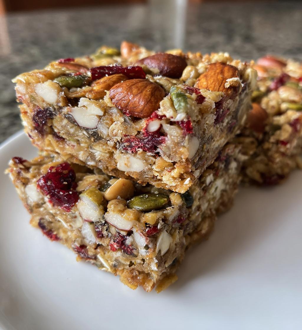 homemade granola bars recipe easy healthy snack