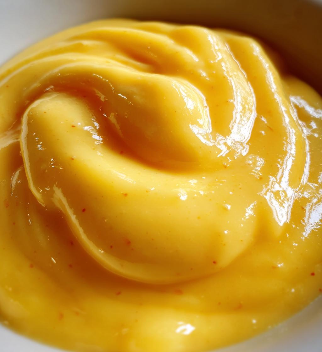 homemade vanilla custard - detail 1