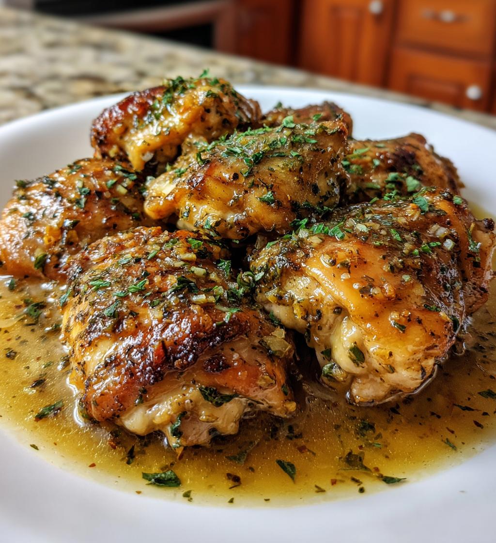 honey garlic chicken - detail 1