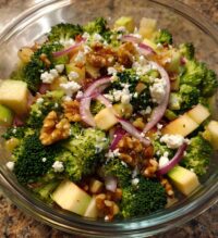 honeycrisp apple broccoli salad