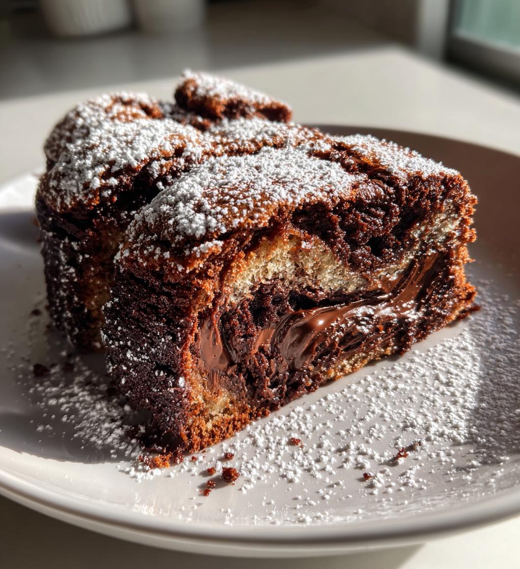 hot fudge brownie bread recipe - detail 1