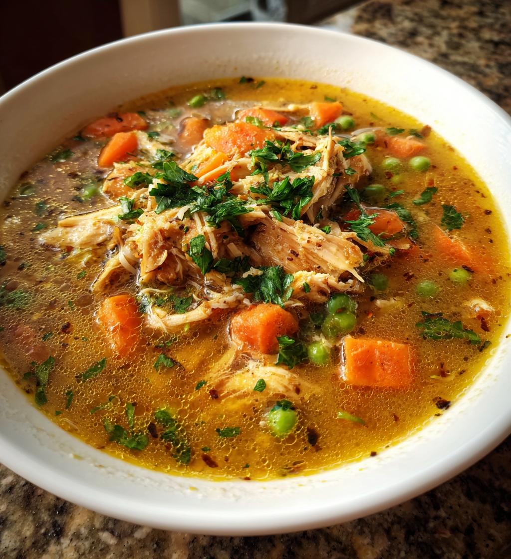 instant pot chicken soup recipe - detail 1