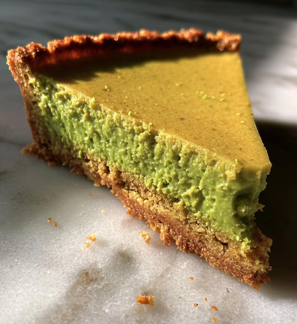 irresistible pistachio tart with creamy pistachio paste - detail 1