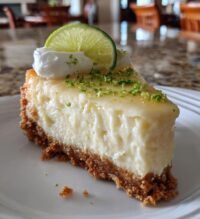key lime cheesecake recipe creamy tangy dessert