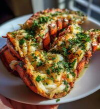 lemon garlic butter lobster tails recipe