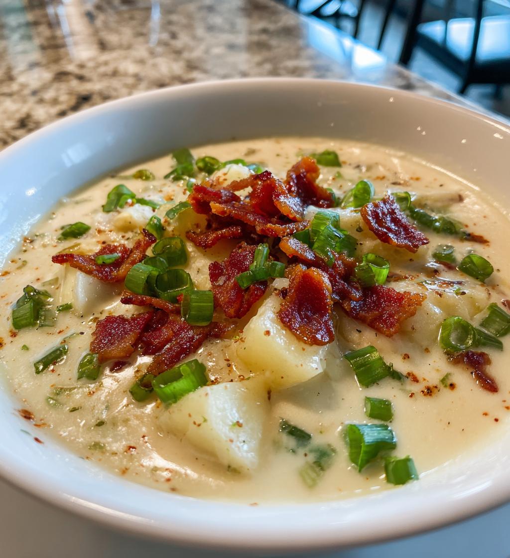 loaded baked potato soup recipe