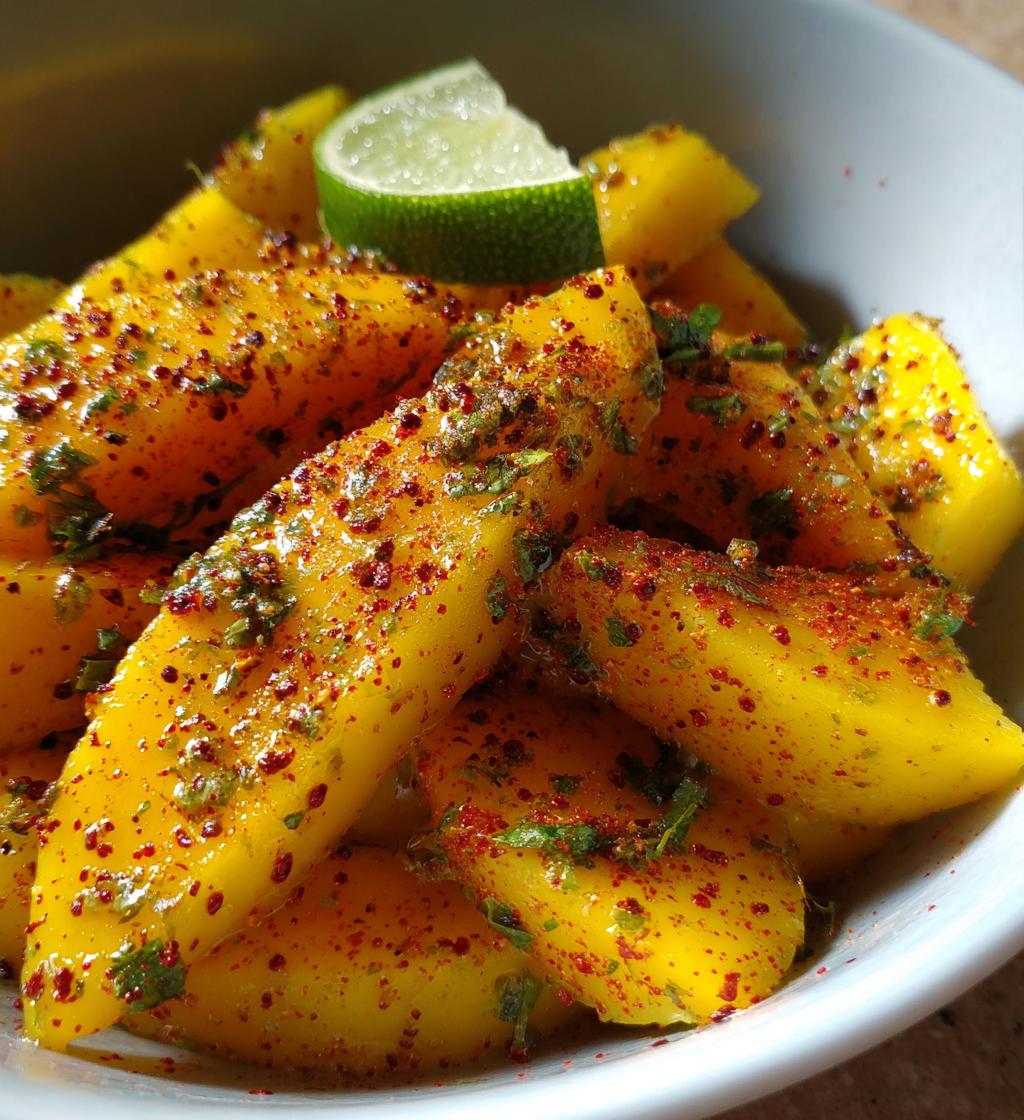 mango slices with chili powder recipe - detail 1