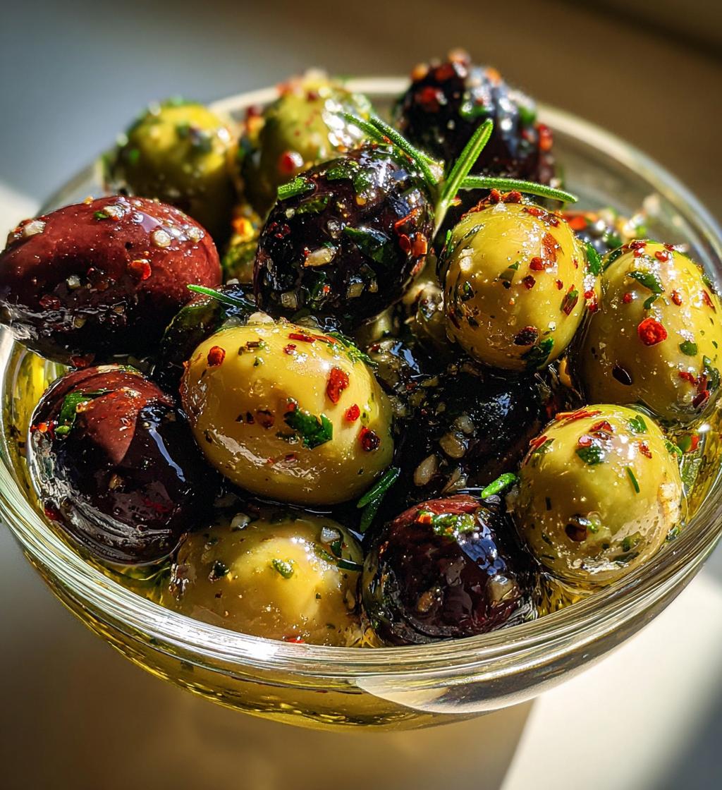 marinated olives recipe - detail 1