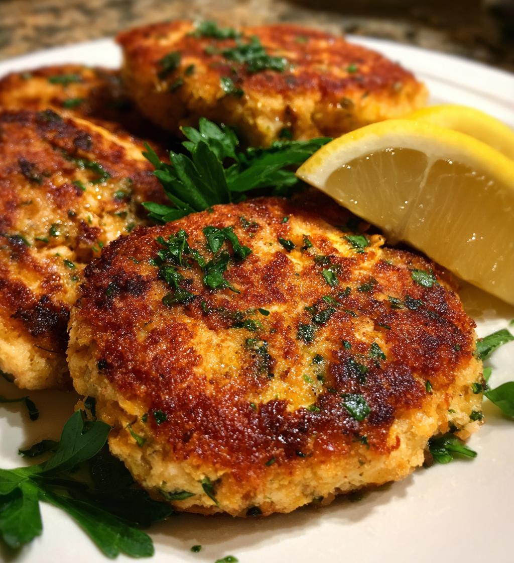 mediterranean salmon patties - detail 1