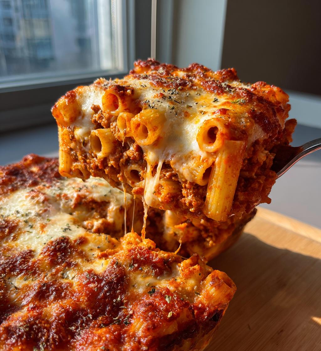 million dollar baked ziti - detail 1