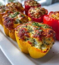 mini stuffed peppers recipe