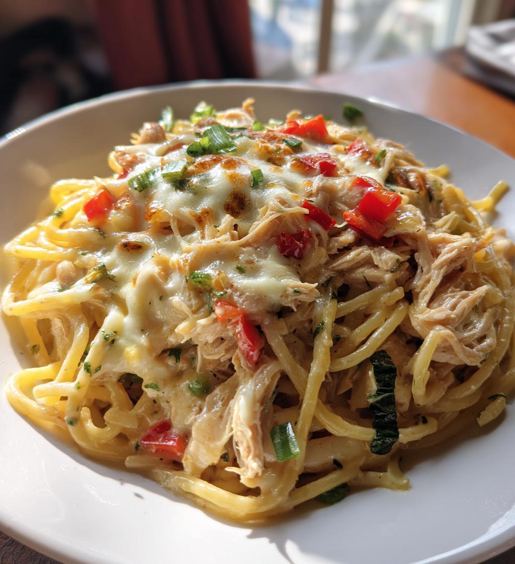 monterey chicken spaghetti 2 - detail 1