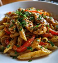 one pot spicy cajun honey butter chicken pasta recipe