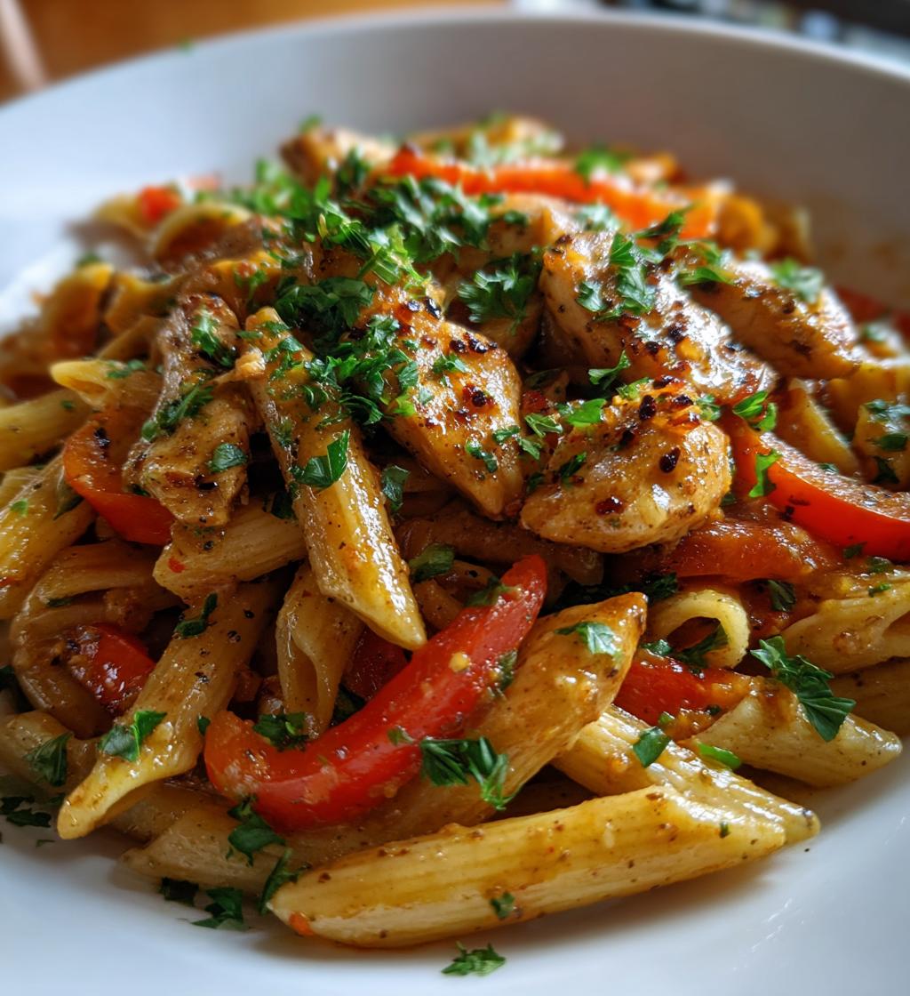 one pot spicy cajun honey butter chicken pasta recipe