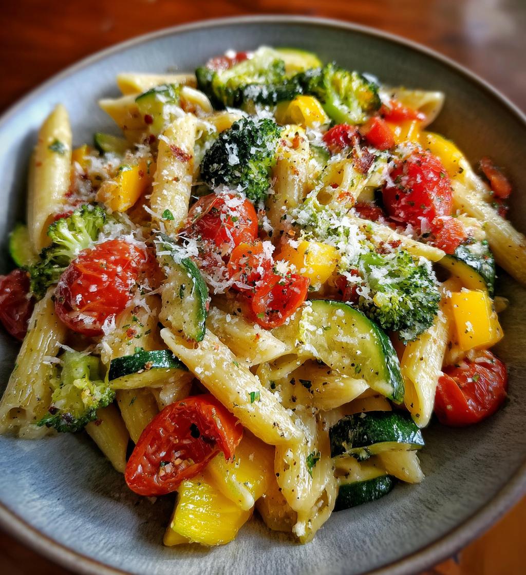 pasta primavera recipe easy - detail 1