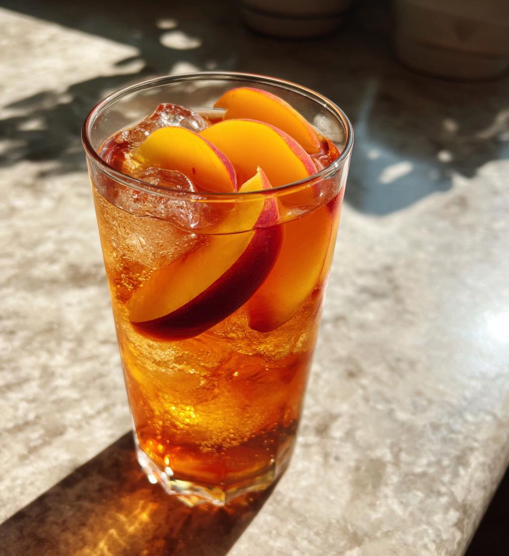 peach iced tea recipe
