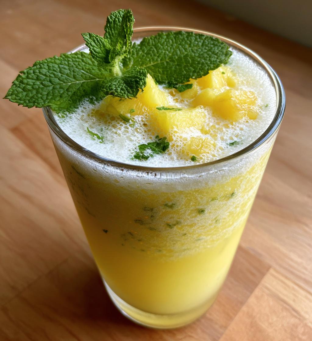 pineapple coconut cooler recipe