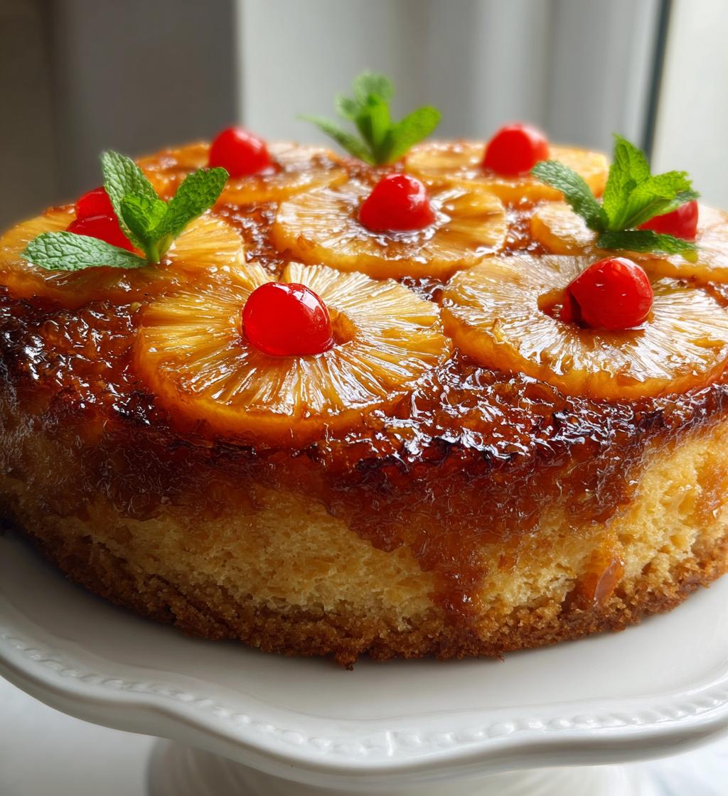 pineapple upside down cheesecake recipe