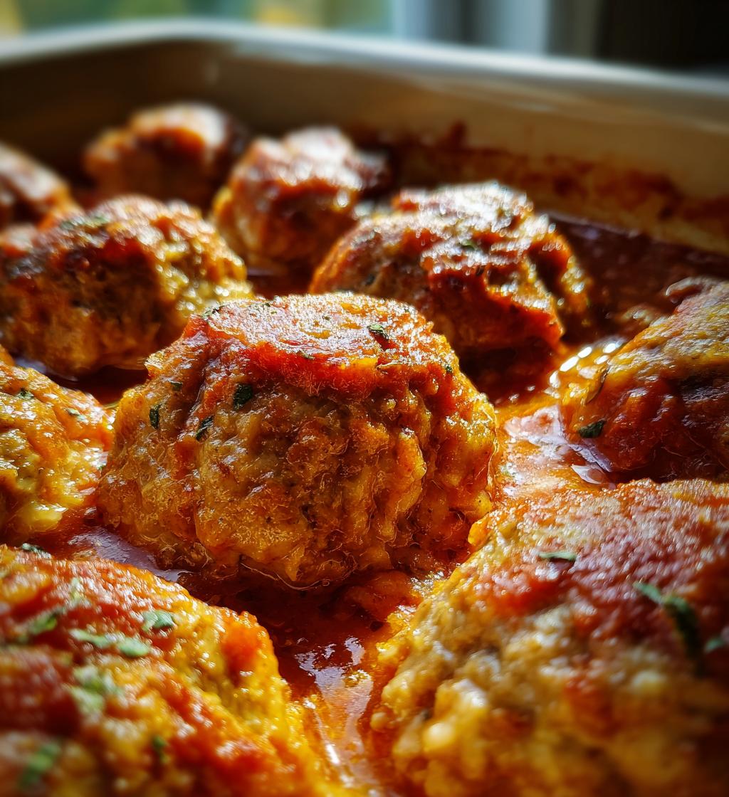 porcupine meatballs - detail 1