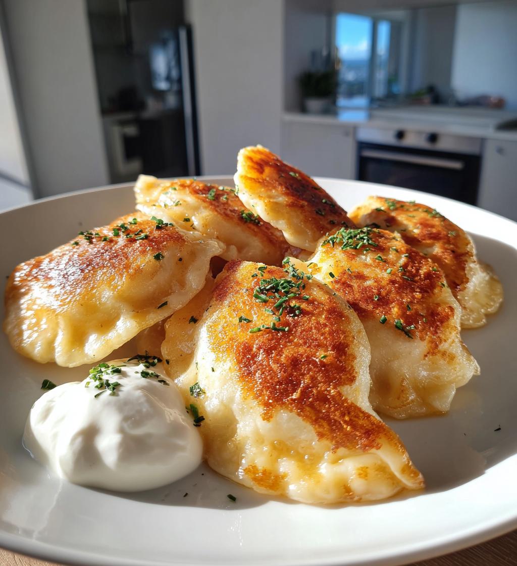 potato pierogi - detail 1