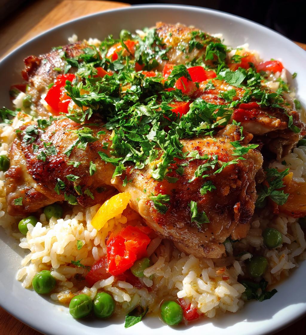 pressure cooker chicken and rice recipe - detail 1