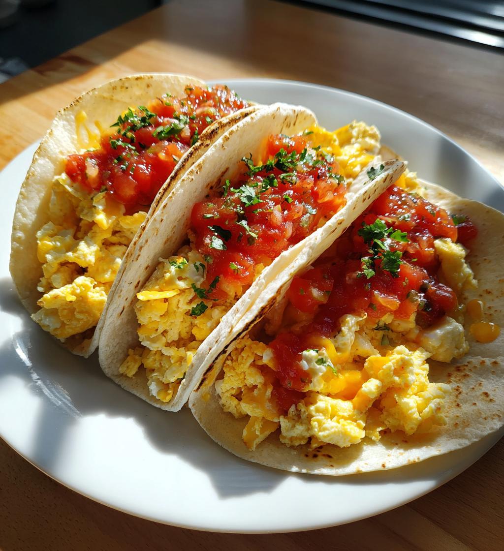 quick breakfast tacos recipe - detail 1