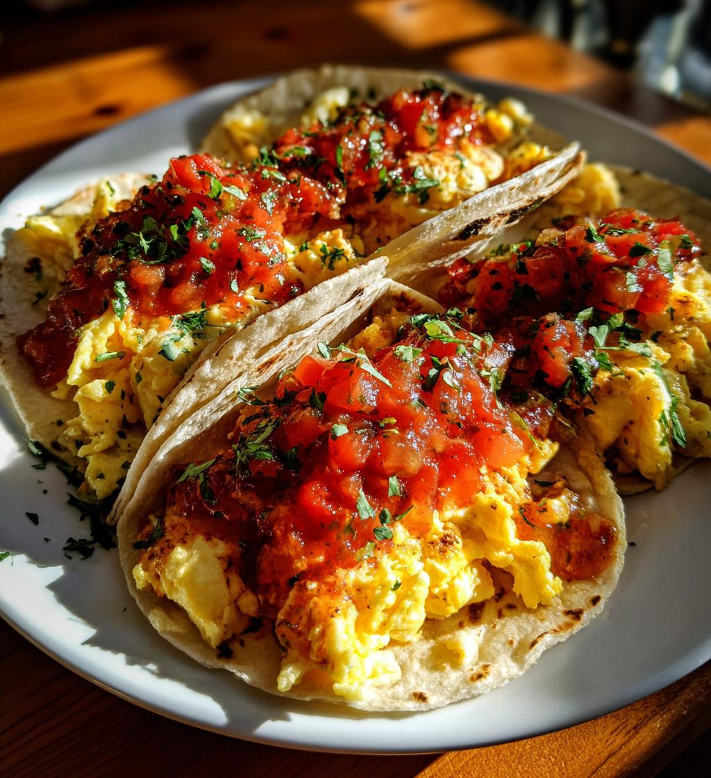 quick breakfast tacos recipe