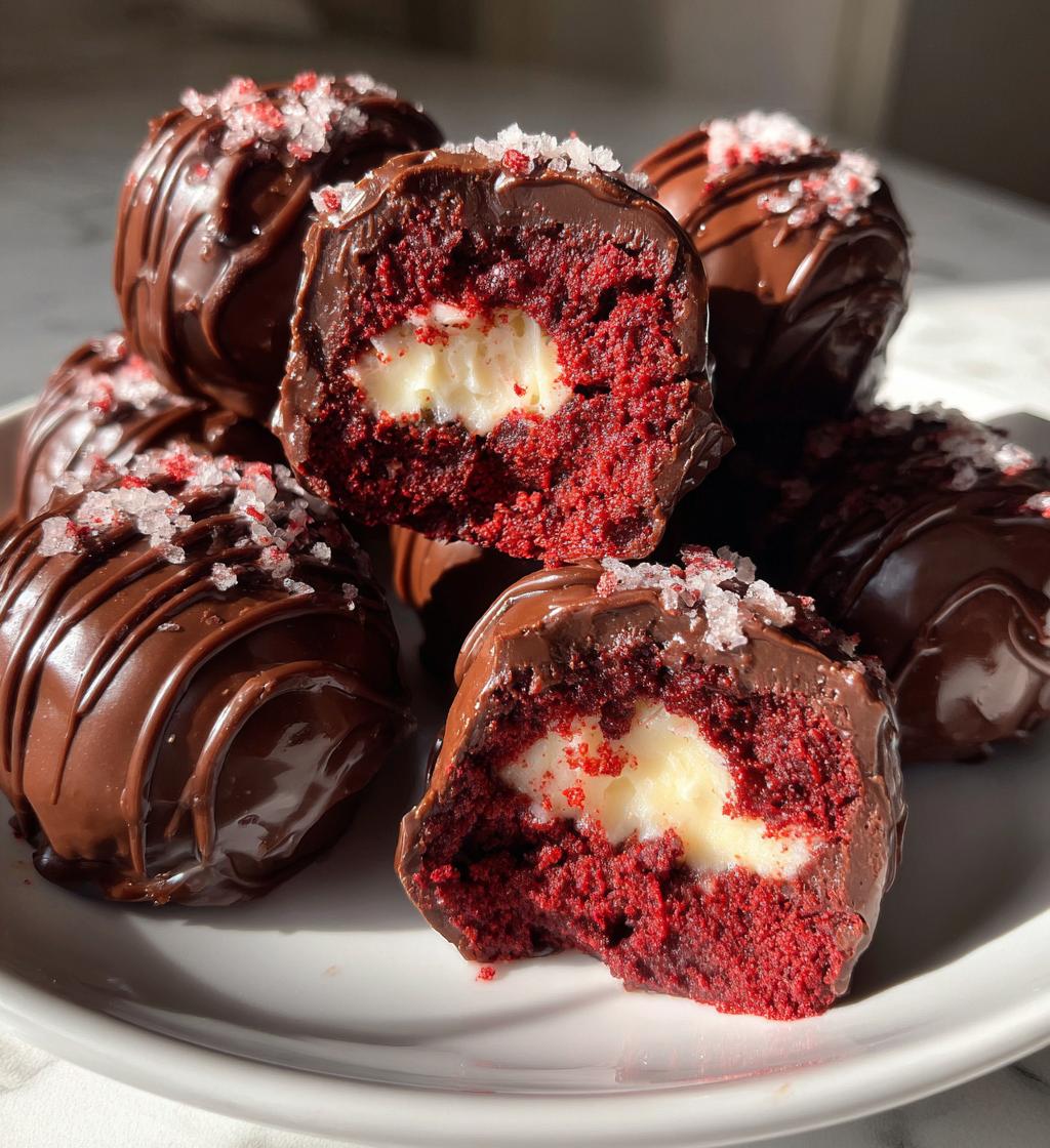 red velvet cake balls 2 - detail 1