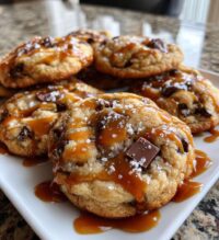 salted caramel cookies recipe easy homemade