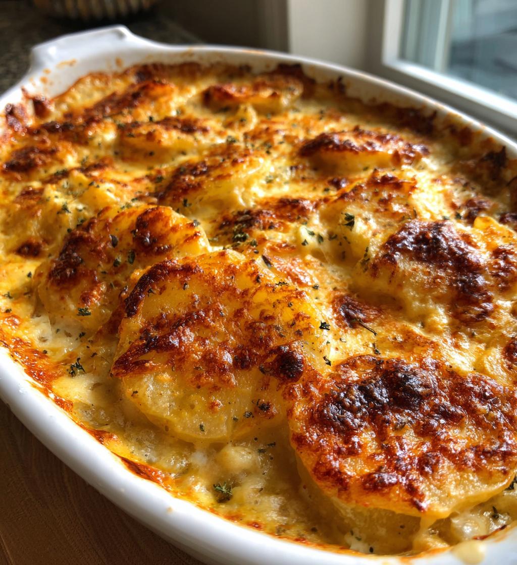 scalloped potatoes