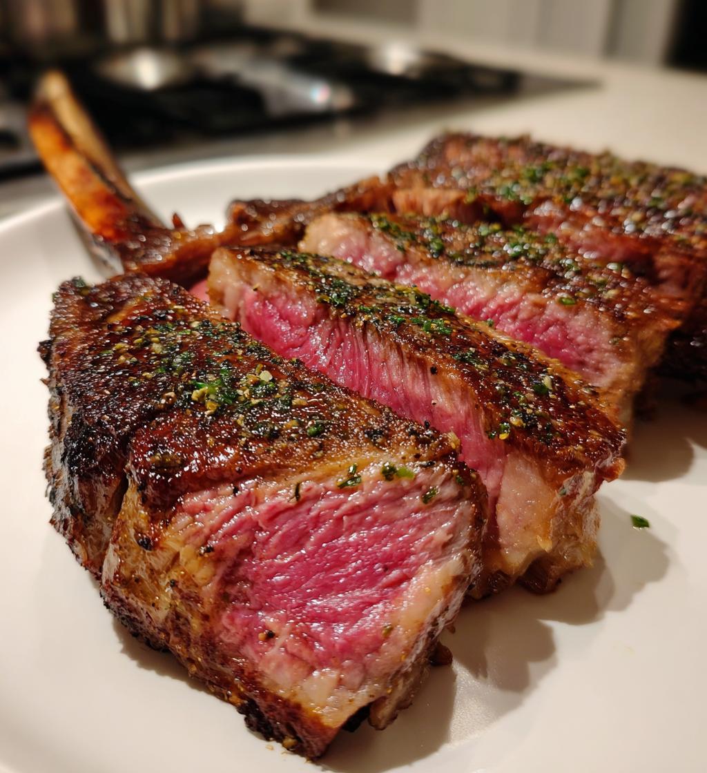 smoked tomahawk steak recipe perfect bbq - detail 1