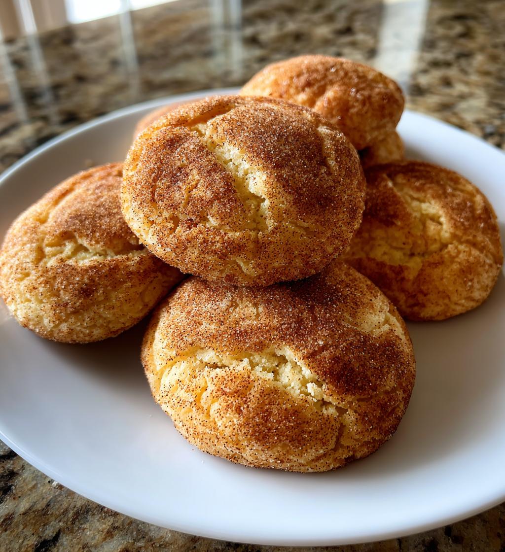 soft and chewy snickerdoodles recipe