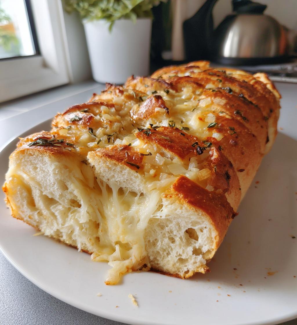 soft cheesy onion bread