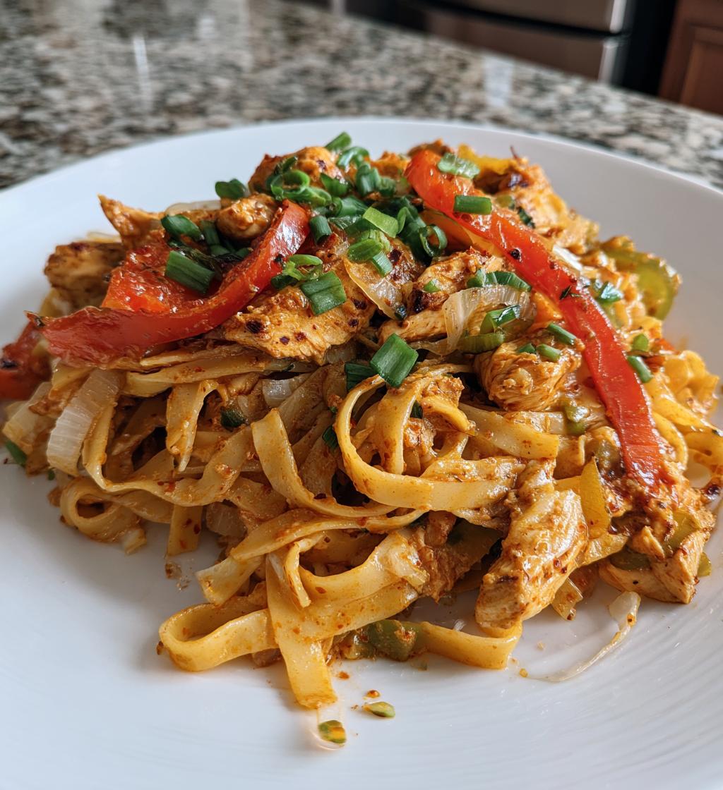 spicy cajun chicken fettuccine - detail 1