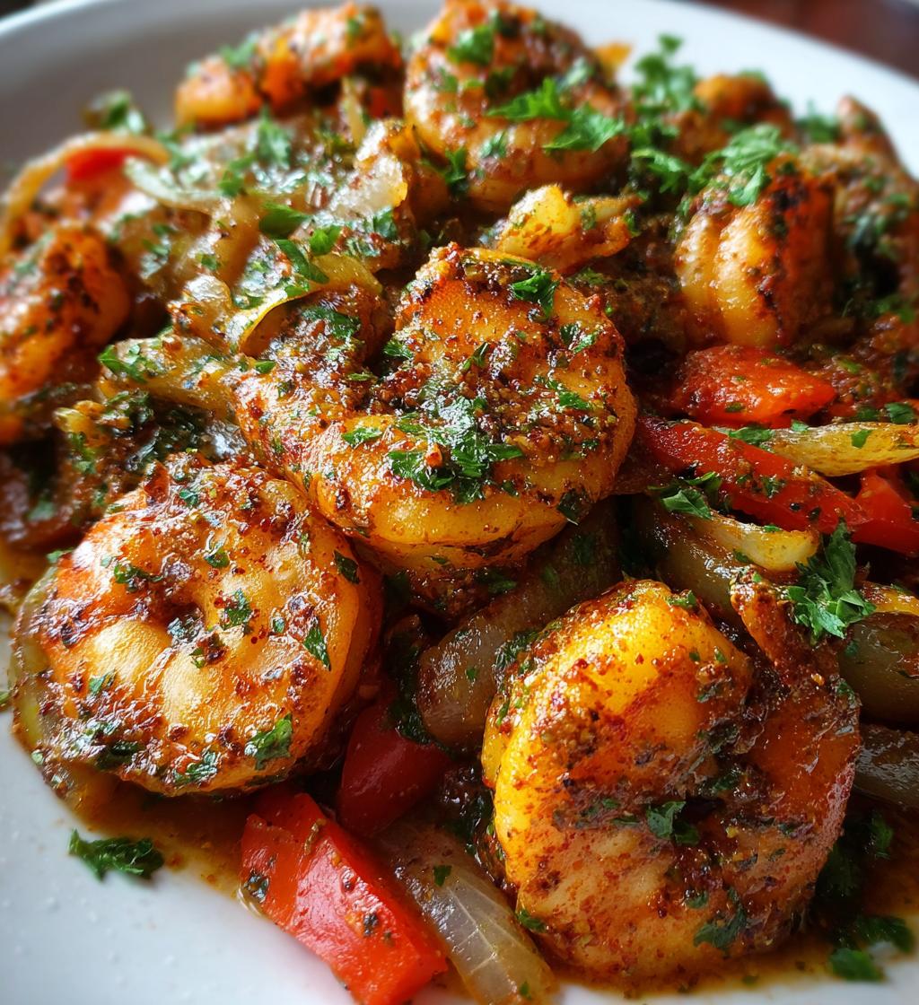 spicy cajun shrimp skillet recipe