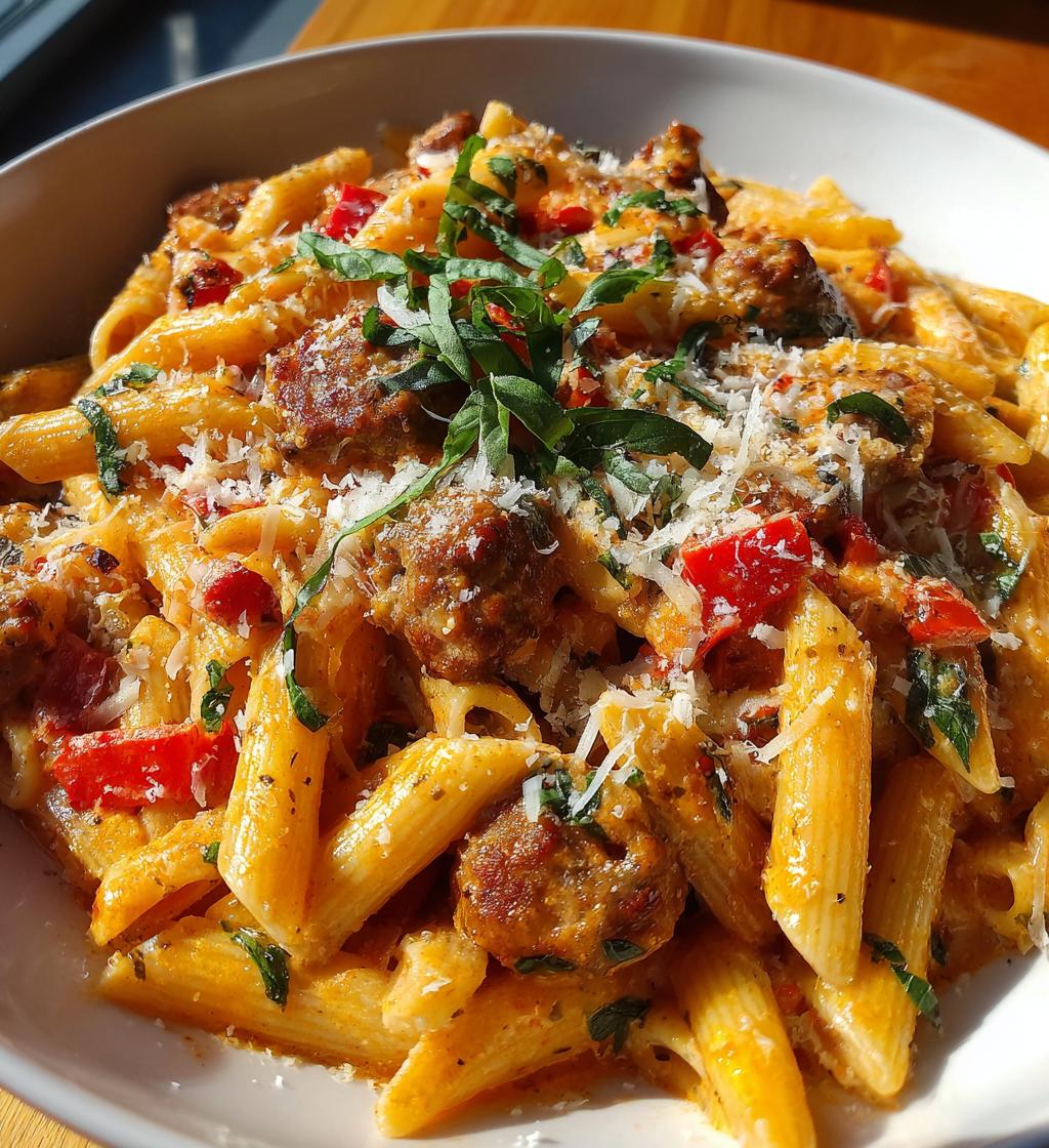 spicy sausage pasta recipe