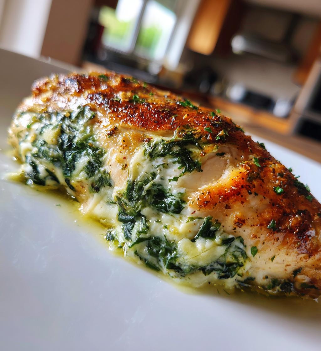 spinach stuffed chicken