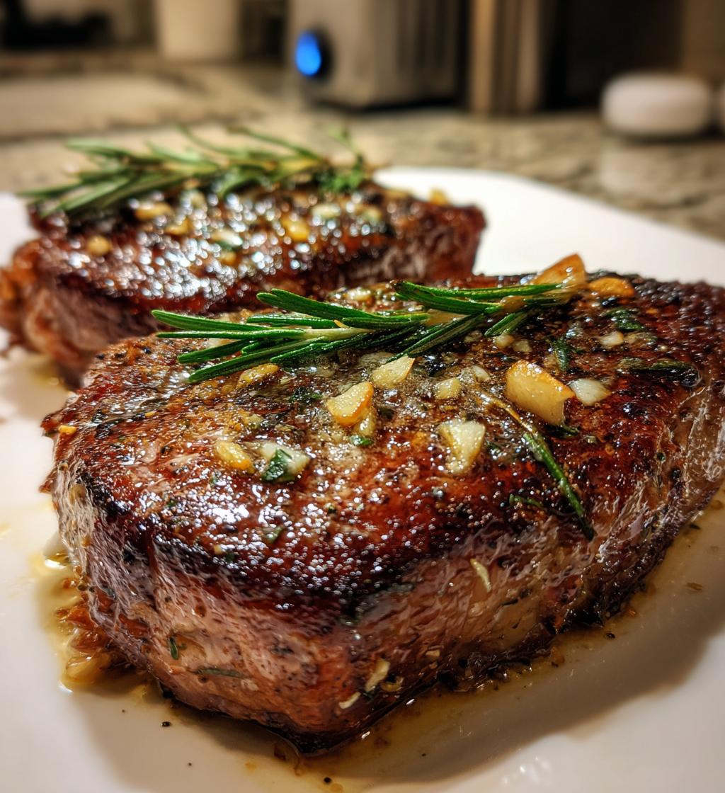steak in the oven - detail 1